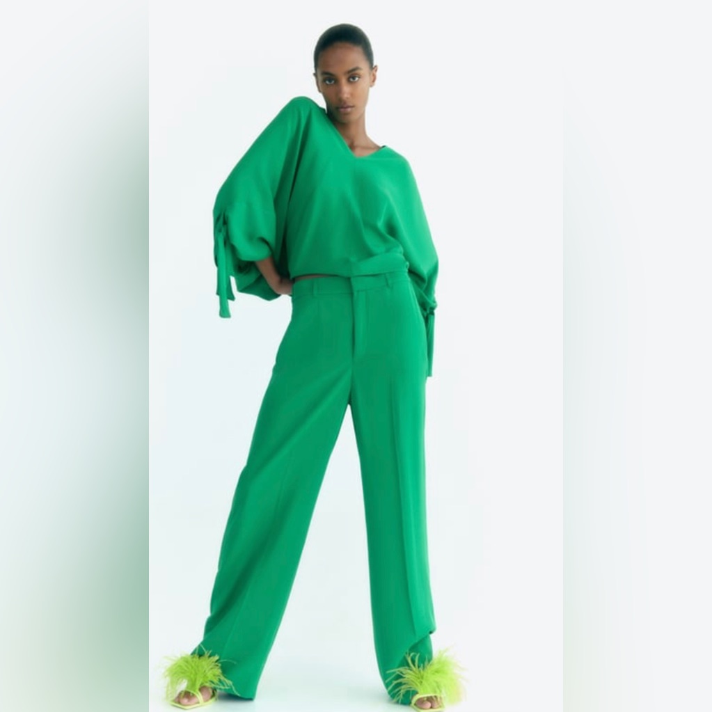 Zara Womens Palazzo Pants